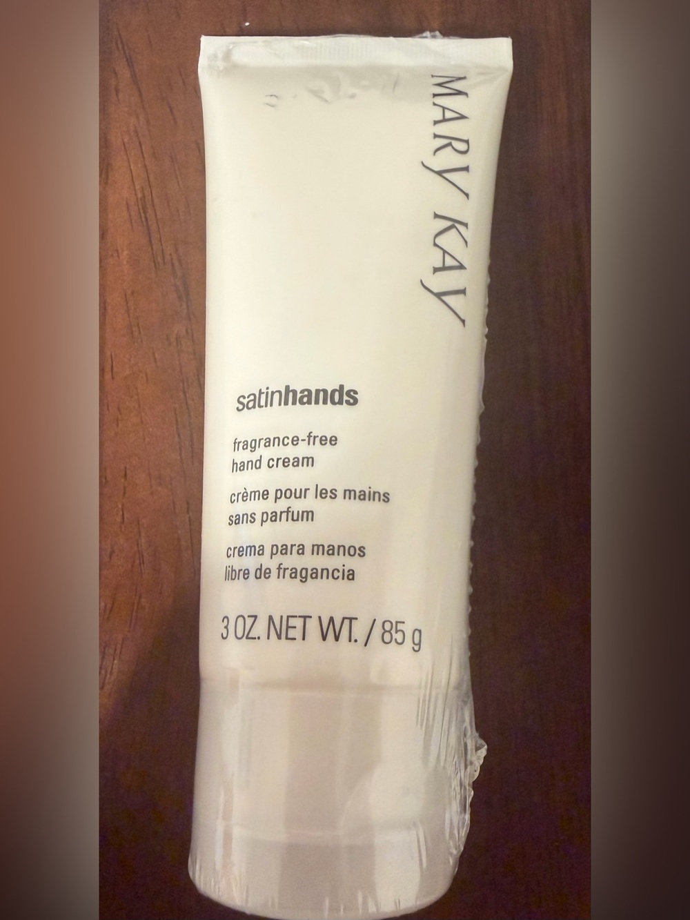 New Mary Kay Satinhands Fragrance Free Hand Cream 3 oz Sealed
